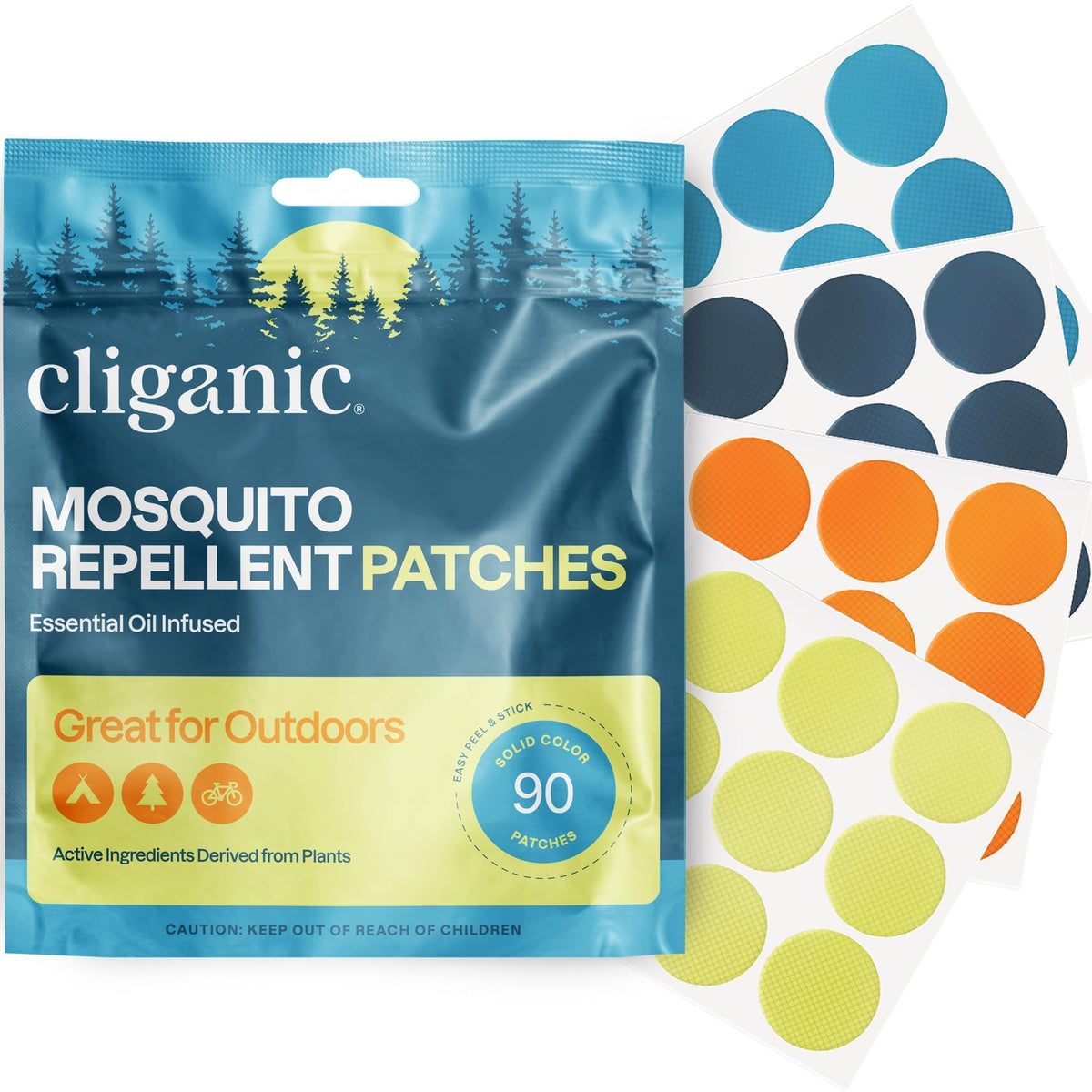 Mosquito Repellent Stickers 90 Pk N6160