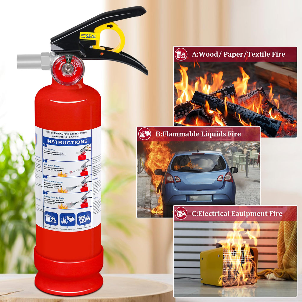 2-Pack 2.5 lb ABC Dry Chemical Fire Extinguisher M88104