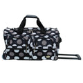 Rolling Duffel Bag, Black, 22" J52391