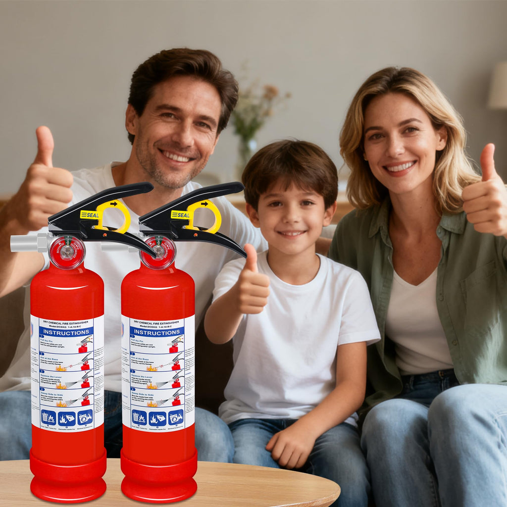 2-Pack 2.5 lb ABC Dry Chemical Fire Extinguisher M88104