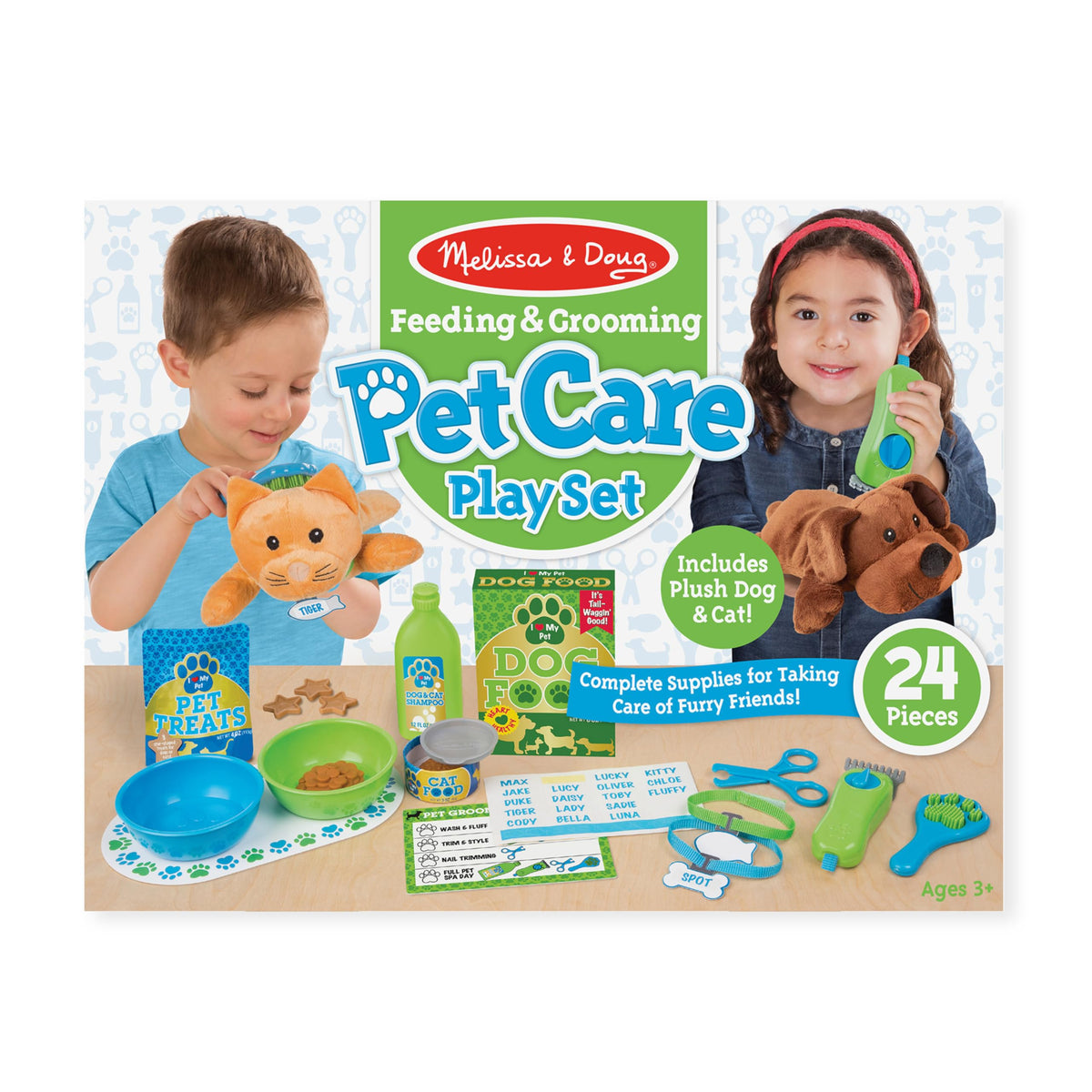 Feeding and Grooming Pet Care Play Set N5345