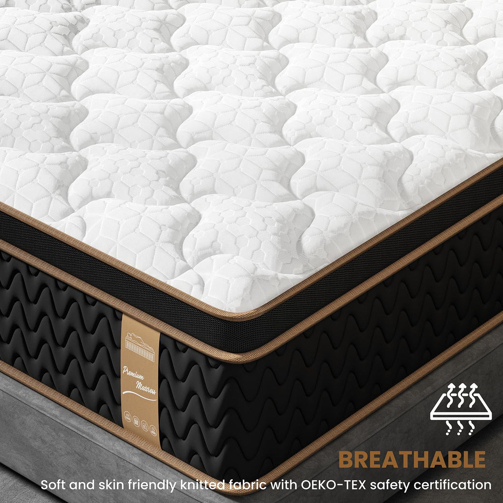 12 Inch Cooling Hybrid Mattress H95926