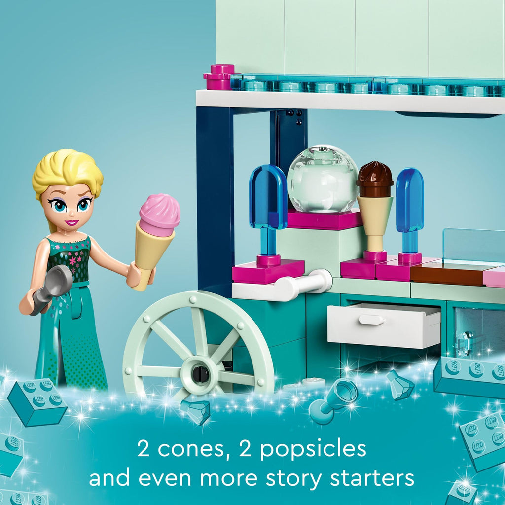 Frozen Building Set with Elsa Mini-Doll and Snowgie Figure Y7310