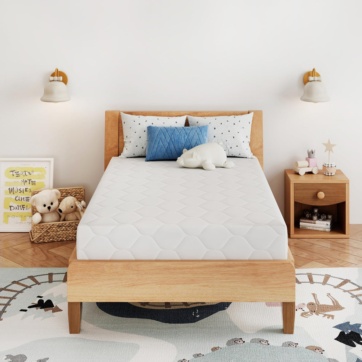 5 Inch Twin Size Memory Foam Mattress K310891