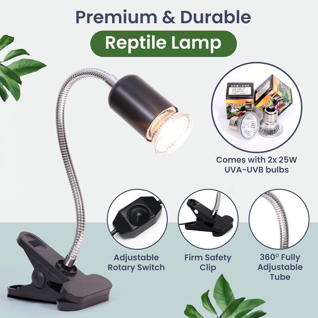 Black Turtle Tank Kit with Filter, UVB Lamp and Basking Platform F2211