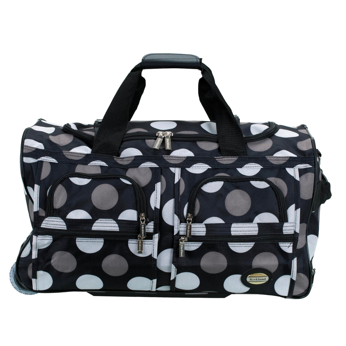 Rolling Duffel Bag, Black, 22" J52391