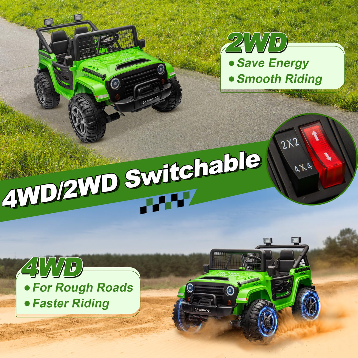 24V Ride on Car with Remote Control P7552