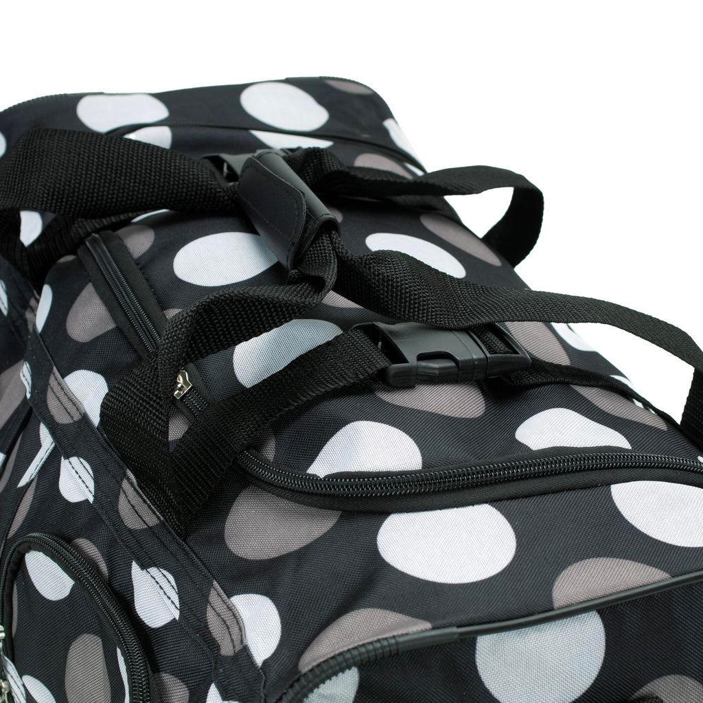 Rolling Duffel Bag, Black, 22" J52391