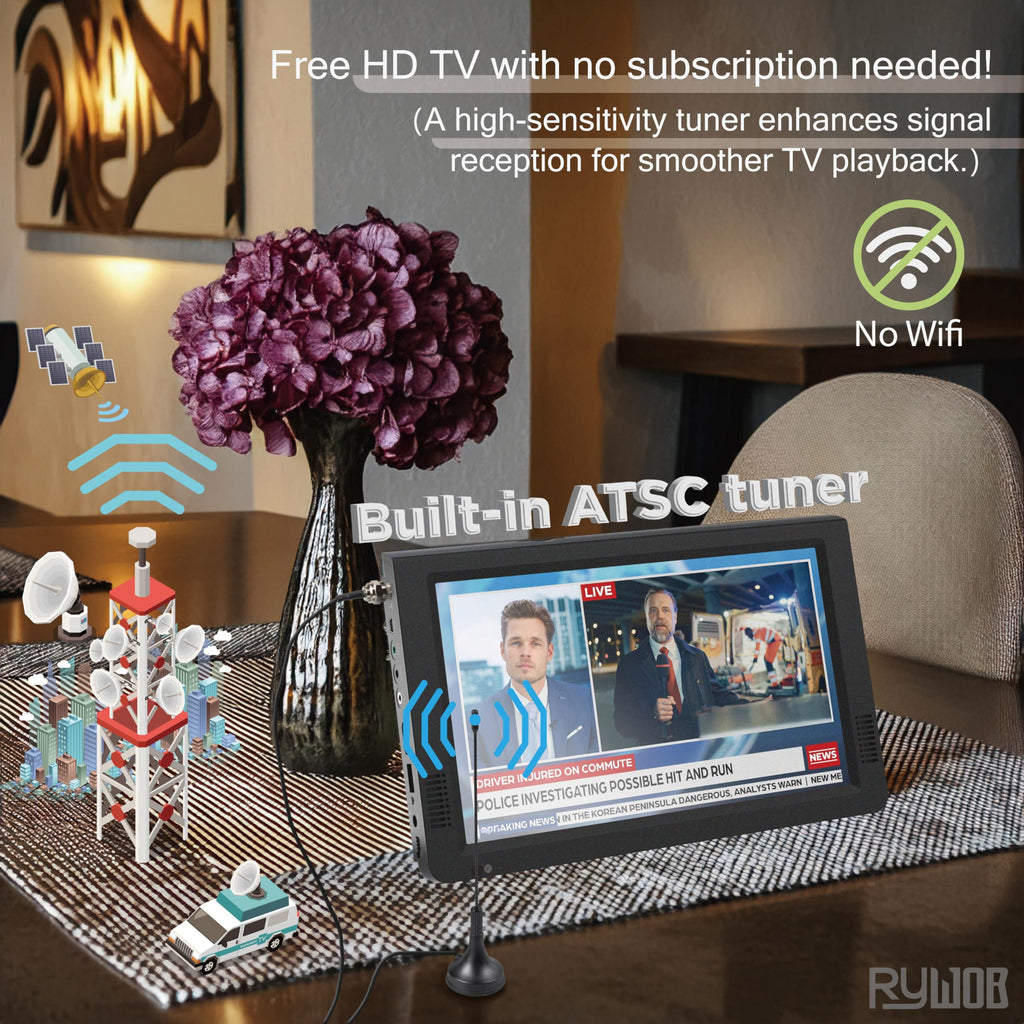 Portable Digital TV with Antenna N27575