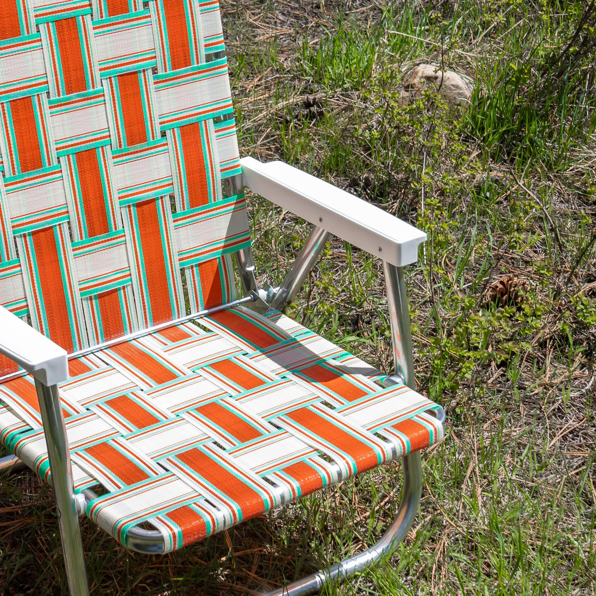 Folding Aluminum High Back Lawn Chair Z8388